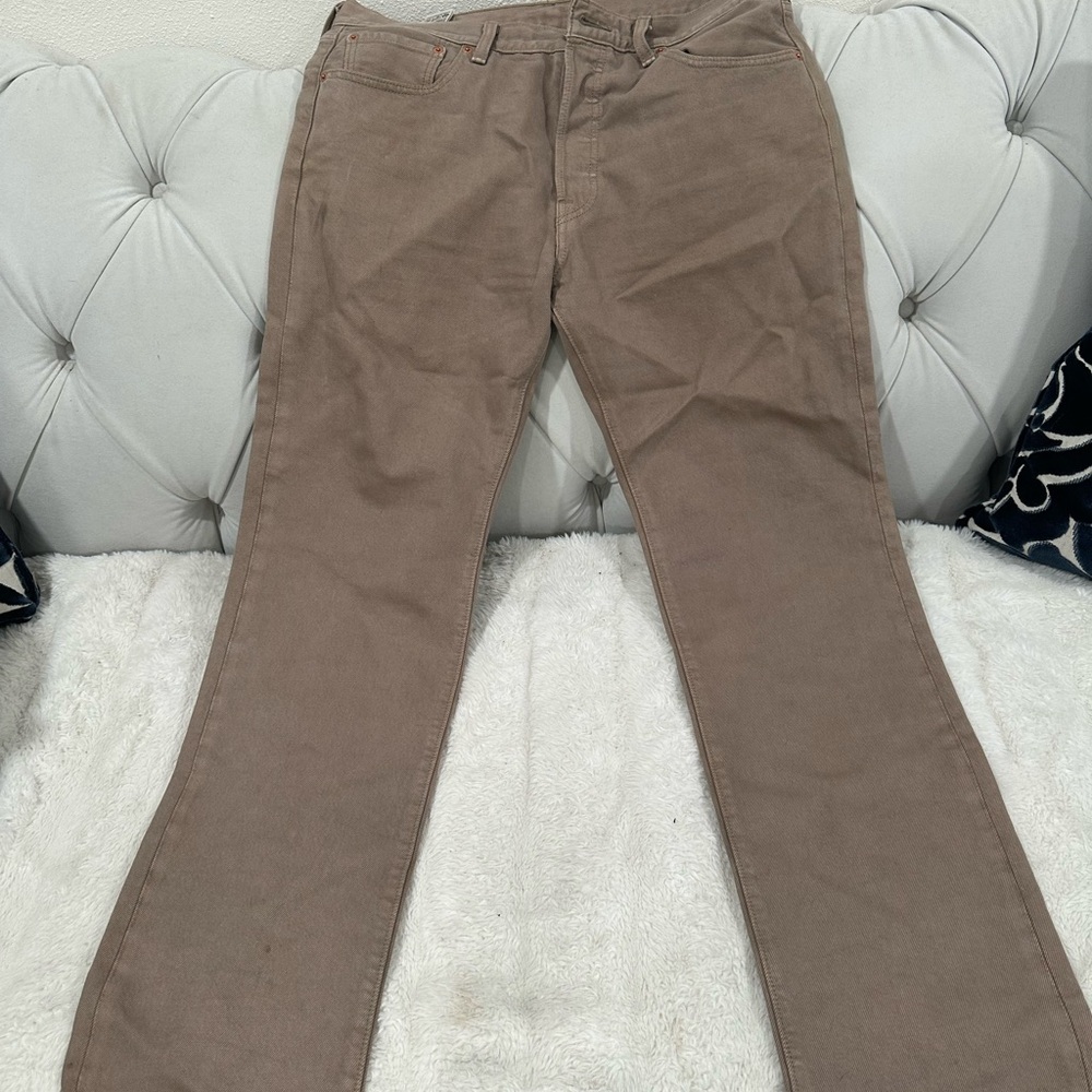 Levi's Men's‎ Straight Jeans - Tan